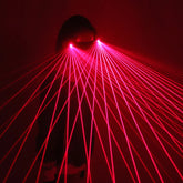 Red LED Laser Glasses